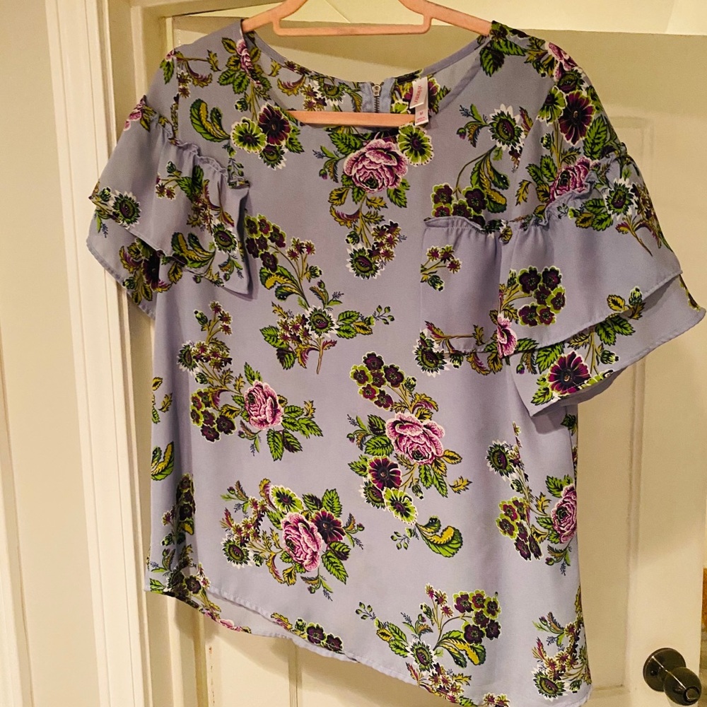 💐Floral Blouse
